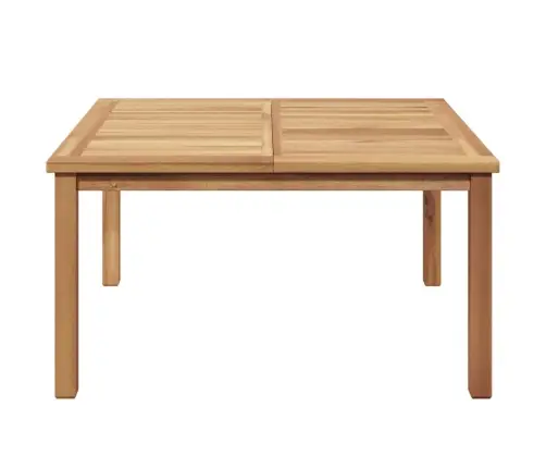 Kafijas Galdiņš Brūna 85 X 85 X 45 Cm Masīvs Tīkkoks Vidaxl