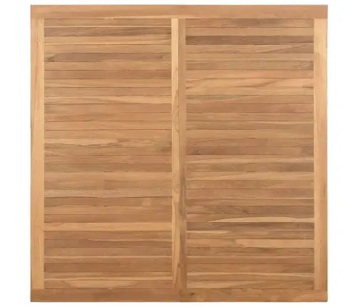 Kafijas Galdiņš Brūna 110 X 110 X 45 Cm Masīvs Tīkkoks Vidaxl