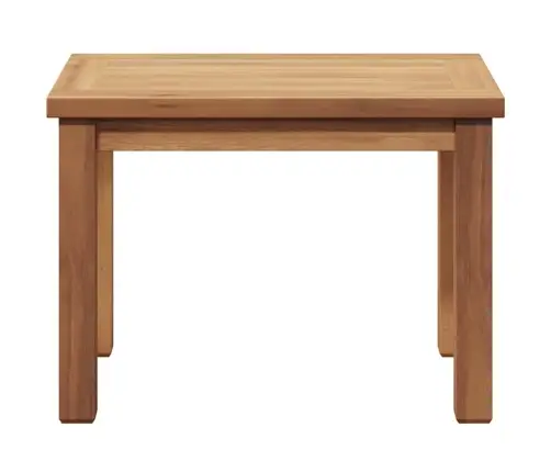 Kafijas Galdiņš Brūna 50 X 35 X 36 Cm Masīvs Tīkkoks Vidaxl