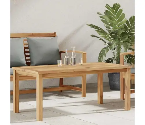 Kafijas Galdiņš Brūna 110 X 55 X 45 Cm Masīvs Tīkkoks Vidaxl