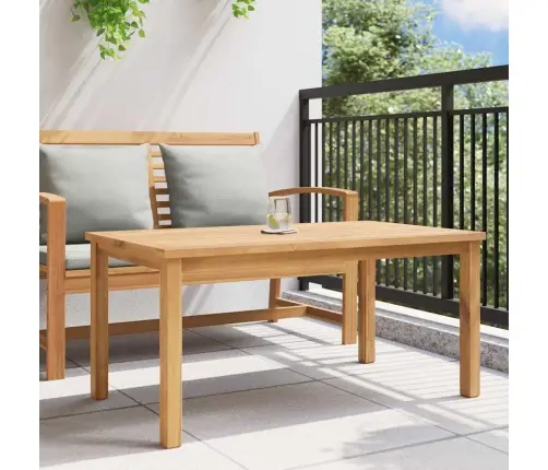 Kafijas Galdiņš Brūna 110 X 55 X 45 Cm Masīvs Tīkkoks Vidaxl