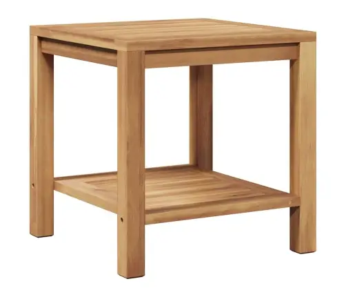 Kohvilaud Pruun 45 X 45 X 45 Cm Tugev Tiikpuu