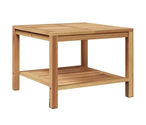 Kavos Staliukas Ruda 60 X 60 X 45 Cm Tikmedžio Masyvas