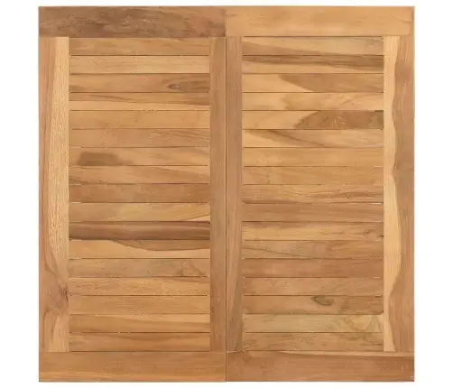 Kavos Staliukas Ruda 60 X 60 X 45 Cm Tikmedžio Masyvas