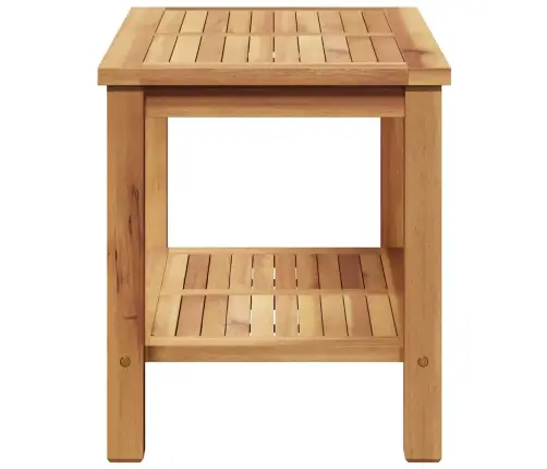 Kafijas Galdiņš Brūna 70 X 40 X 45 Cm Masīvs Tīkkoks Vidaxl