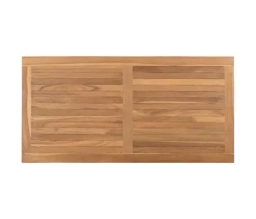 Kafijas Galdiņš Brūna 110 X 55 X 45 Cm Masīvs Tīkkoks Vidaxl