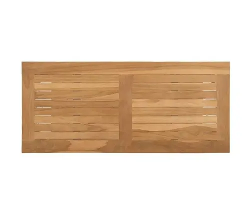 Konsoles Galds Brūna 85 X 35 X 75 Cm Masīvs Tīkkoks Vidaxl