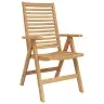 Dārza Krēsli 2 Pcs Brūna 52 X 64.5 X 108 Cm Akācijas Masīvkoks Vidaxl