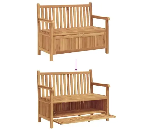 Dārza Krātuves Sols Brūna 228 X 60 X 90 Cm Masīvs Tīkkoks Vidaxl