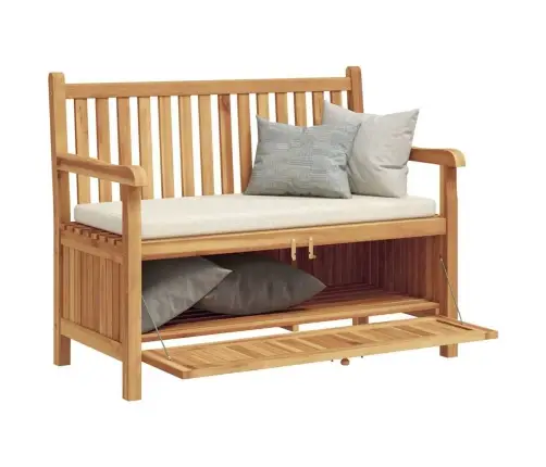 Dārza Krātuves Sols Brūna 228 X 60 X 90 Cm Masīvs Tīkkoks Vidaxl