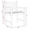 Sodo Kėdės 2 Pcs Ruda 58 X 60 X 90 Cm Tikmedžio Masyvas