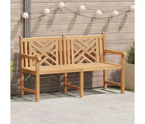 Dārza Sols Brūna 150 X 60 X 90 Cm Masīvs Tīkkoks Vidaxl