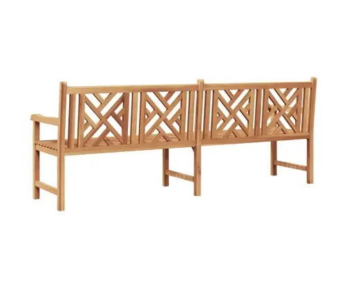 Dārza Sols Brūna 228 X 60 X 90 Cm Masīvs Tīkkoks Vidaxl