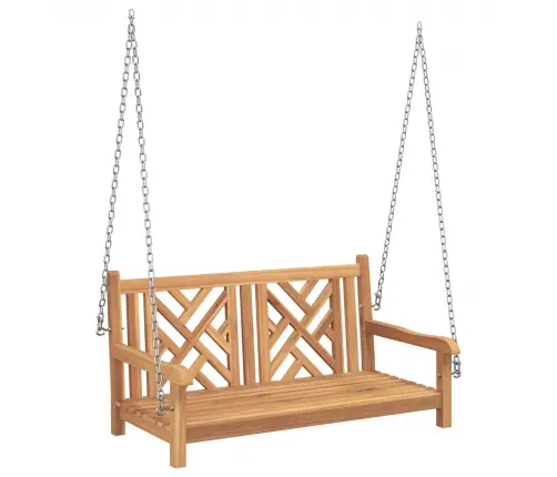 Šūpoļu Sols Cits Brūna 114 X 60 X 64 Cm Masīvs Tīkkoks Vidaxl