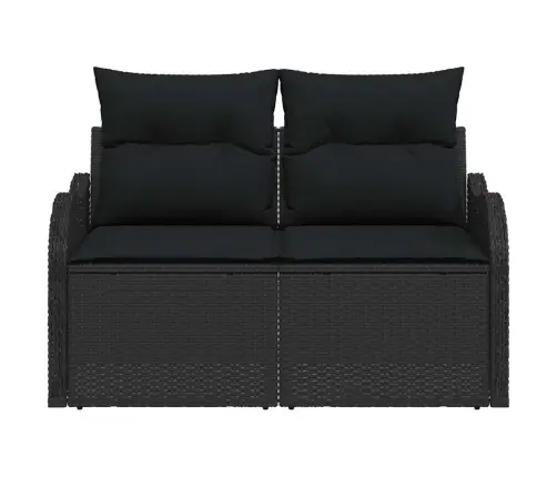 Aia Diivan Must 121 X 62 X 69Cm Polürotang