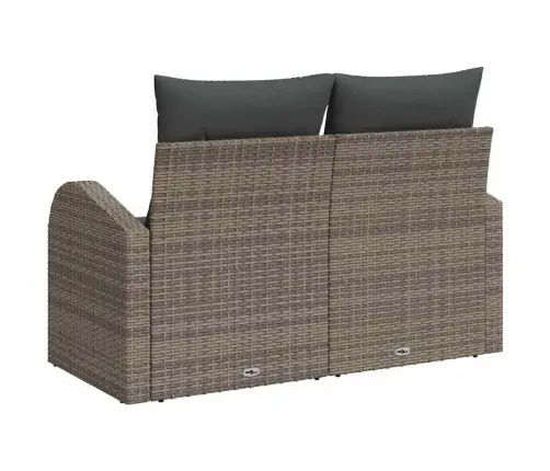 Sodo Sofa Pilka 124 X 62 X 69Cm Poliratanas