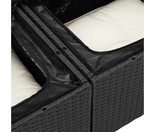 Aia Diivan Padjaga Ladustamisega 120 X 62 X 69 Cm Polürotang