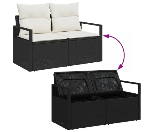 Aia Diivan Padjaga Ladustamisega 120 X 62 X 69 Cm Polürotang