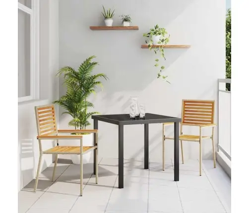 Saliekamie Dārza Krēsli - 2 Gabali Bēšā Polietilēna Rotangpalmas. Vidaxl