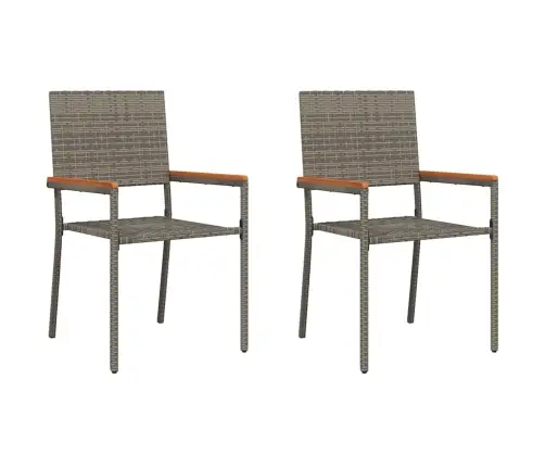 Aiakohandavad Toolid 2 Pcs Hall Ja Pruun