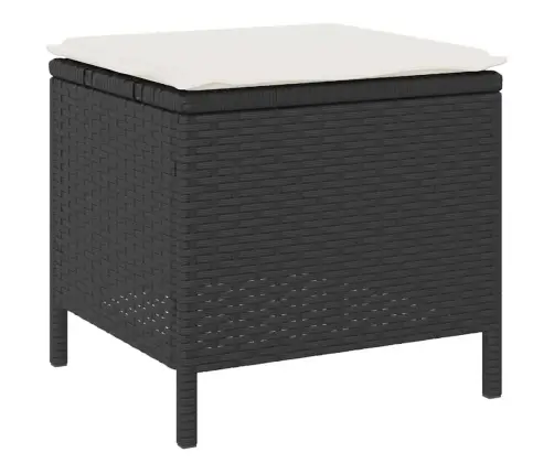 Aia Söögilaudade Komplekt Must Polürotang