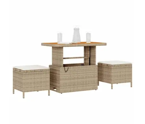 Sodo Valgomojo Komplektas Smėlio Poliratanas