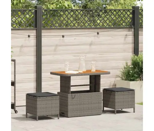 Aia Söögilaudade Komplekt Hall Polürooster