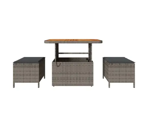 Aia Söögilaudade Komplekt Hall Polürooster