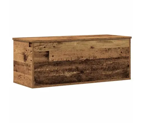 Saugojimo Dėžė Senovinis Medis 90 X 35 X 35 Cm Apdirbta Mediena