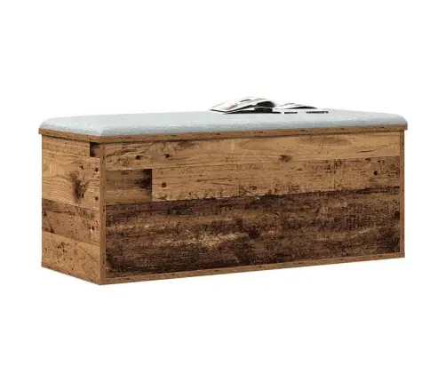 Saugojimo Dėžė Senovinis Medis 90 X 35 X 35 Cm Apdirbta Mediena