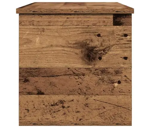 Saugojimo Dėžė Senovinis Medis 90 X 35 X 35 Cm Apdirbta Mediena