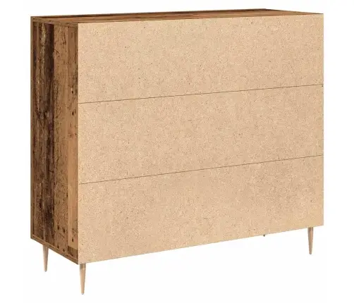 Skapītis Vecā Kokā, 90X34X80 Cm, No Inženiertehniskā Koka Vidaxl