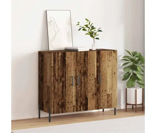 Bufete Nozaru 90X34X80 Cm Inženiertehniskā Koksne Vidaxl