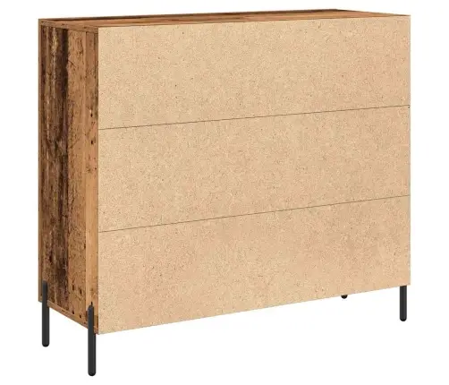 Bufete Nozaru 90X34X80 Cm Inženiertehniskā Koksne Vidaxl