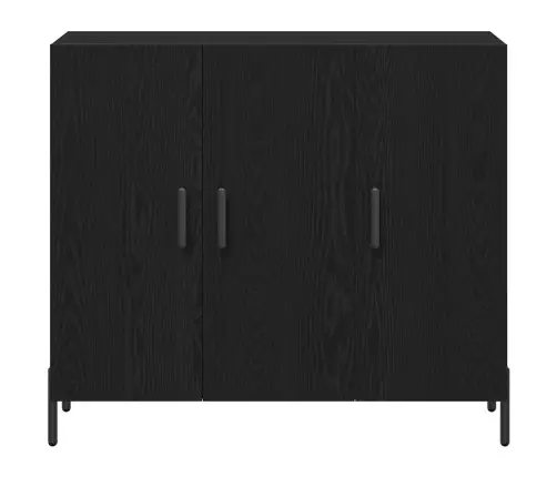 Kõide Must Tamm 90 X 34 X 80 Cm Tehispuit