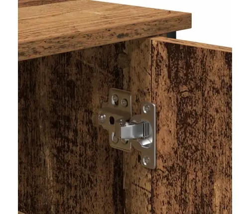 Sekretārs Vecs Koks 70X30X80 Cm Inženiertehniskā Koka Vidaxl