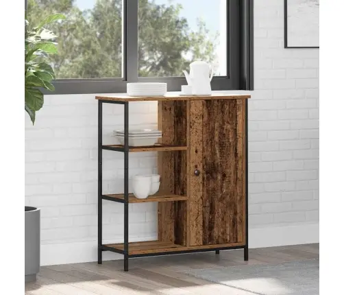 Sekretārs Vecs Koks 70X30X80 Cm Inženiertehniskā Koka Vidaxl