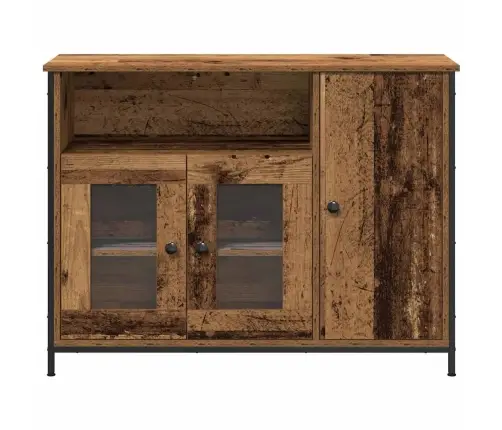 Bufete Vecs Koks 100X35X75 Cm Inženierijas Koks Vidaxl