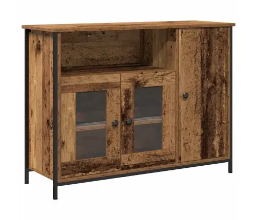 Bufete Vecs Koks 100X35X75 Cm Inženierijas Koks Vidaxl