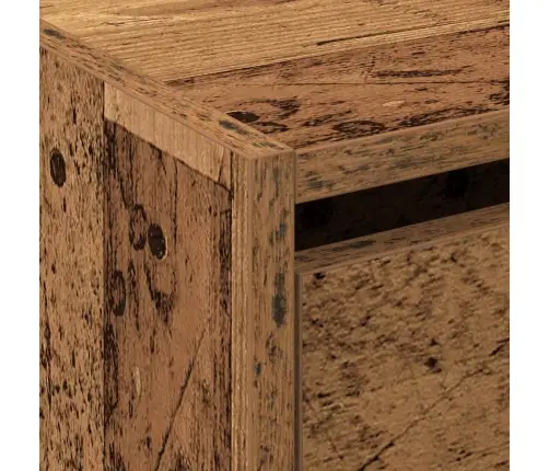 Apavu Skapis Vecs Koks 60X21X57 Cm Inženierētā Koksne Vidaxl