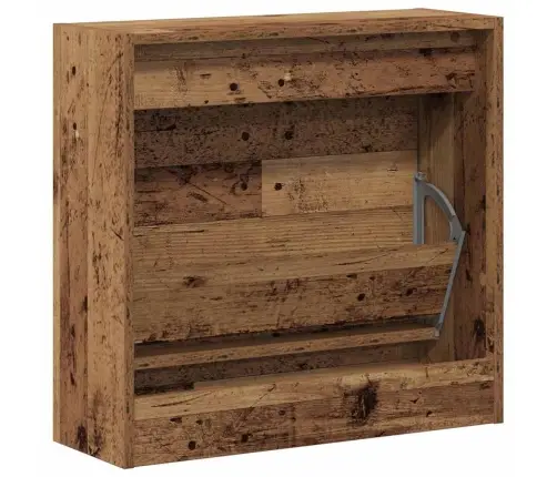 Apavu Skapis Vecs Koks 60X21X57 Cm Inženierētā Koksne Vidaxl