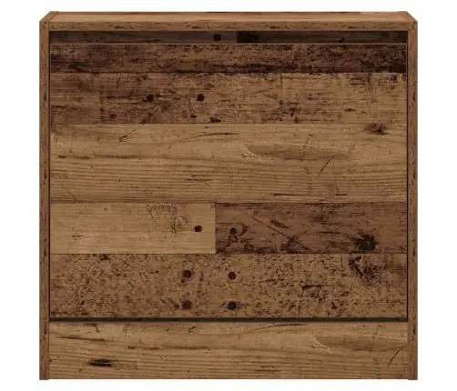 Apavu Skapis Vecs Koks 60X21X57 Cm Inženierētā Koksne Vidaxl