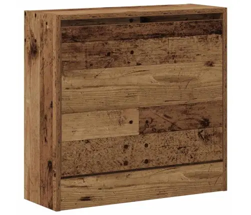 Apavu Skapis Vecs Koks 60X21X57 Cm Inženierētā Koksne Vidaxl