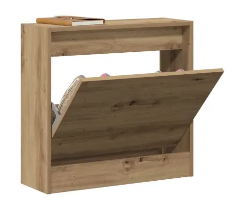 Apavu Skapis Amatnieku Ozola 60X21X57 Cm Inženierijas Koks Vidaxl