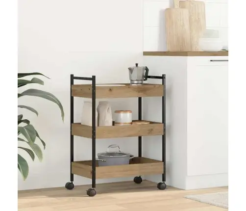 Virtuvės Vežimėlis Amatininkų Ąžuolas 50 X 30 X 70 Cm