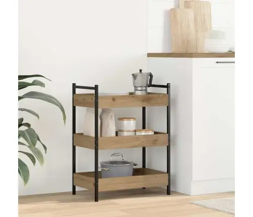 Virtuvės Vežimėlis Amatininkų Ąžuolas 50 X 30 X 70 Cm