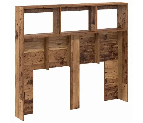 Gultas Atspars Veca Koka Atjaunots Masīvkoks 120 X 17 X 102 Cm Vidaxl