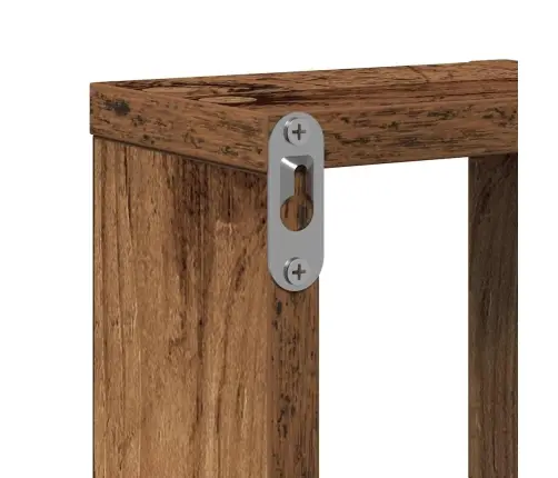 Sieninė Lentyna Su Lentyna Sena Mediena 104,5 X 10 X 43 Cm