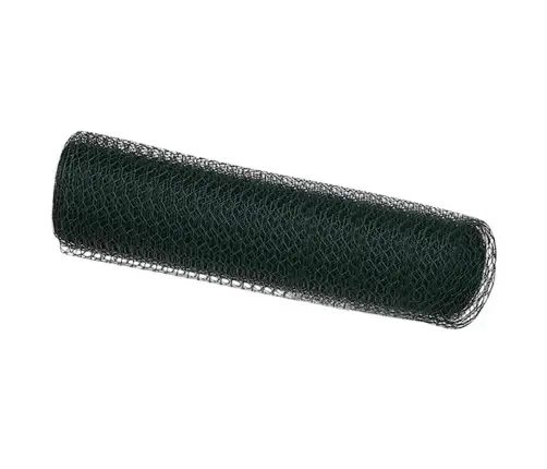 Heksagoninė Tvora Žalia 0.6 X 10 M Plienas