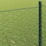 Heksagoninė Tvora Žalia 0.6 X 10 M Plienas